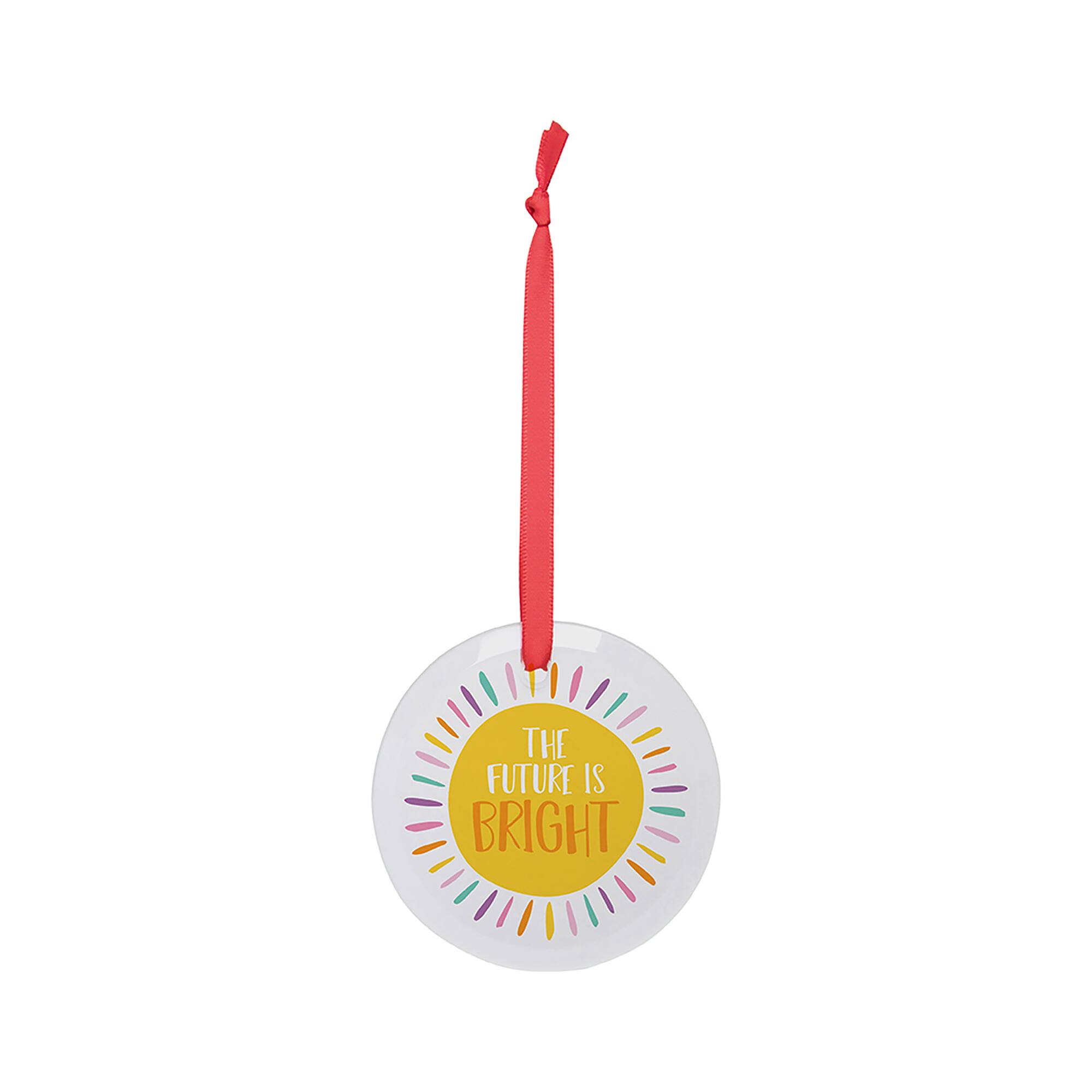 Craft Express 25ct. 3" Clear Glass Sublimation Ornaments